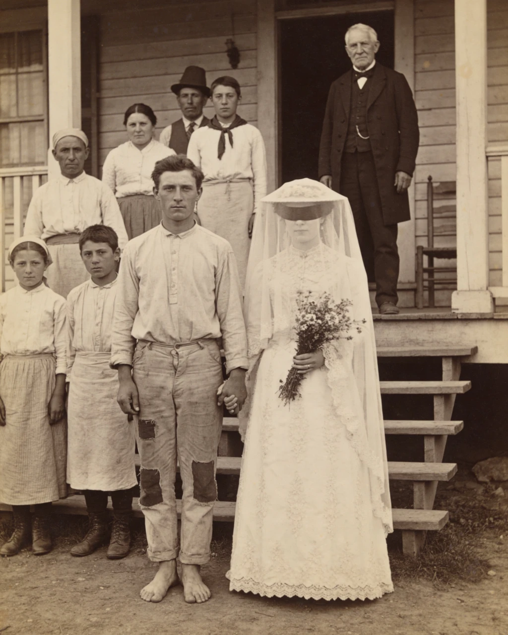“The father married off his daughter, who was blind from birth, to a b...